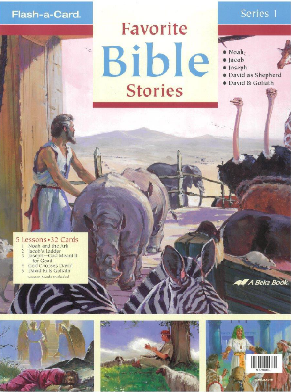 Favourite Bible Stories 1 A-Beka – CBM Shop