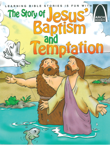 Arch Book Story Of Jesus’ Baptism And Temptation – CBM Shop